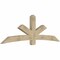 Ekena Millwork Alberta Rough Sawn Timber Gable Bracket, Douglas Fir, 96"W x 32"H x 4"D x 6"F, 8/12 Pitch GBW096X32X0406ALB00RDF - alternate 5